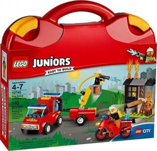LEGO Juniors 10740 Fire Patrol Suitcase Lego ve Yapı Oyuncakları kullananlar yorumlar